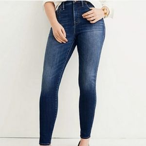 NWT Madewell 10" High Rise Skinny Ankle Je…